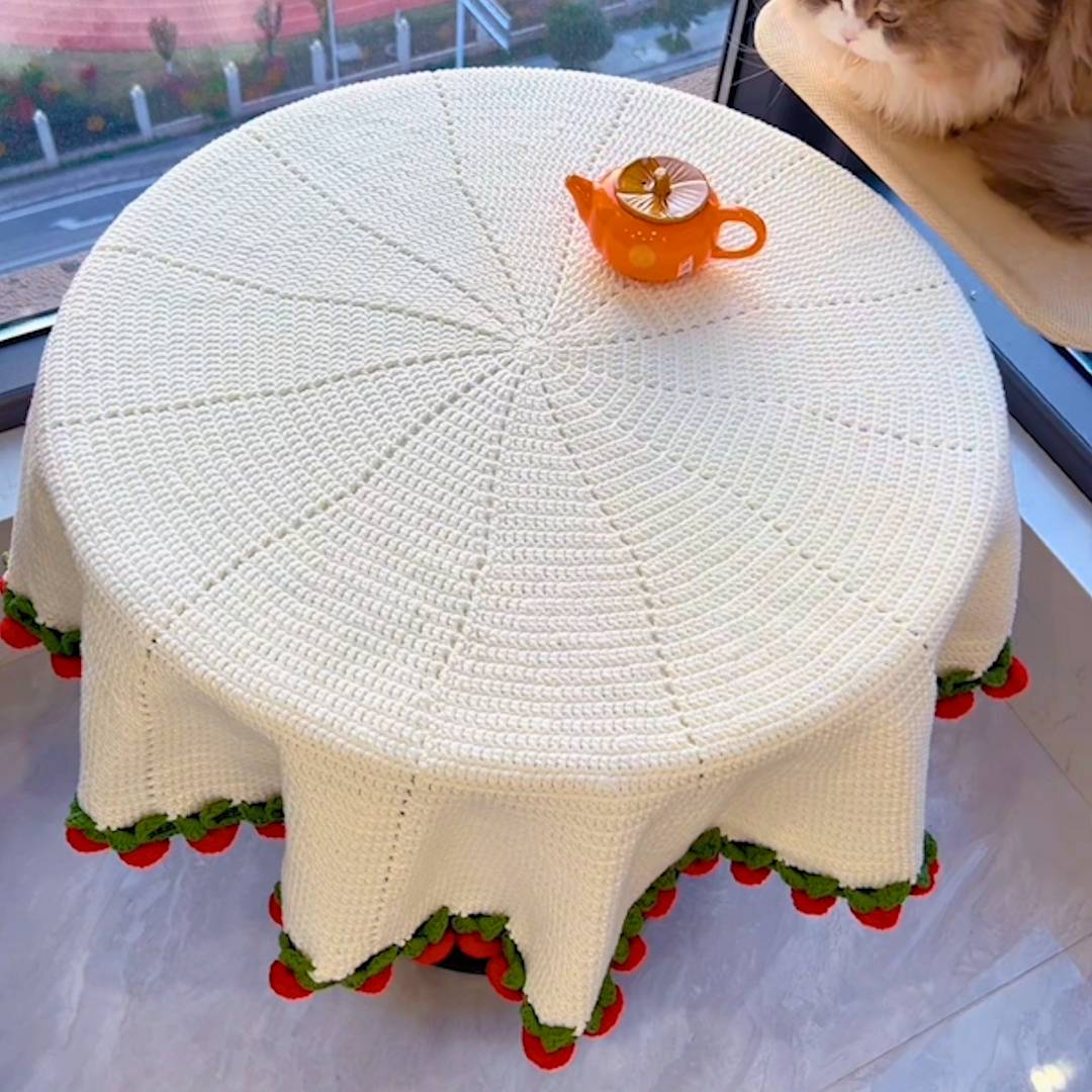 Crochet Flower Bouquet Blanket