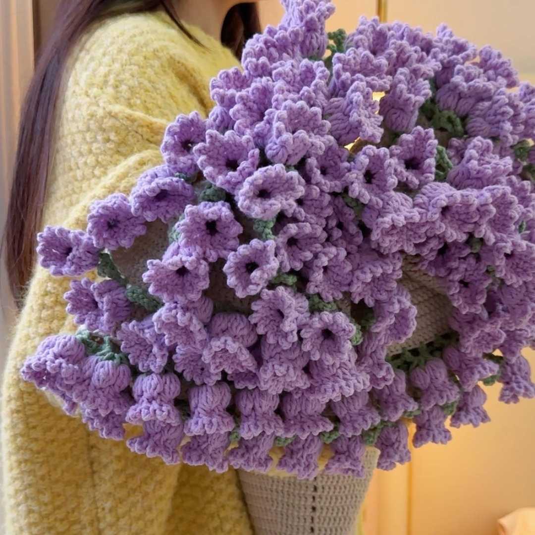 Crochet Flower Bouquet Blanket